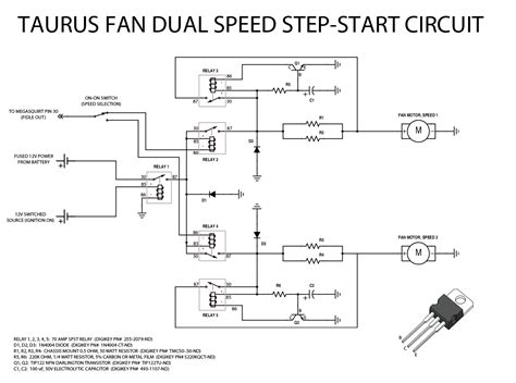 transistors - Basic 12V Step-Start Circuit For Automotive Fans: Troubleshooting - Electrical ...
