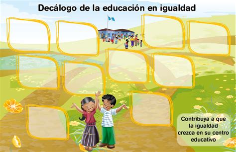 Decálogo de educación en igualdad - CNB