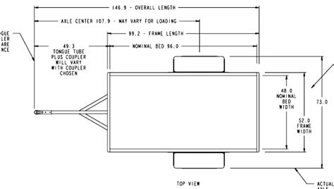 Trailer Axle Size – Exact Fit, Features – Special Order Axle