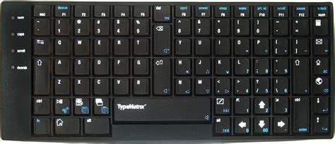 TypeMatrix 2030 USB - English Qwerty Black