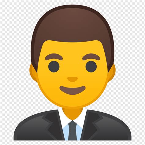 Man, office, worker, emoji icon, png | PNGWing