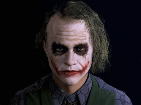 Heath Ledger Joker Makeup