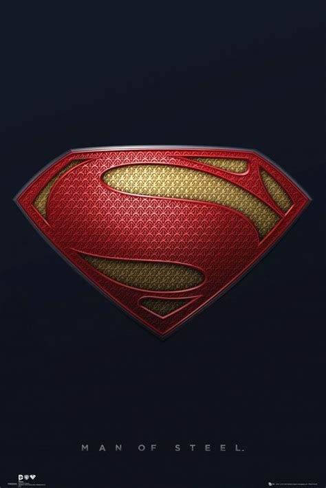 Man of Steel. The S is not a letter, but a Kryptonian symbol. Two schools of thought: It stands ...