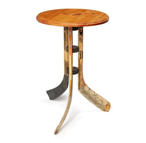 Hockey Stick Table made by Walter Gretzky | Witherell's Auction House