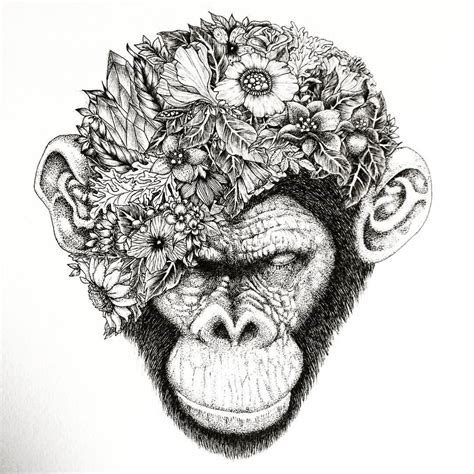 Chimp tattoos | newtattooideas