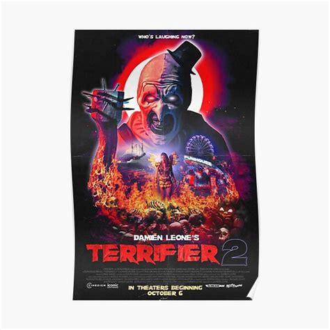 "Vintage Movies Terrifier 2 Poster" Poster for Sale by busttedd | Redbubble