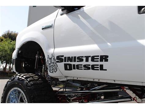 Sinister Diesel 38" Die-Cut Sticker