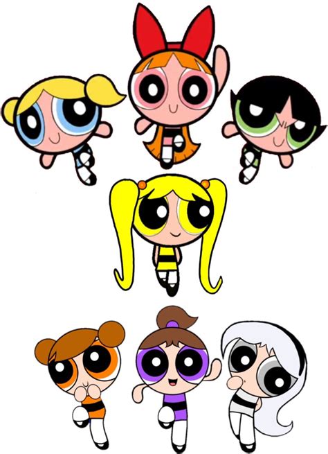 Image - All 7 Powerpuff Girls.jpg | Pooh's Adventures Wiki | FANDOM powered by Wikia