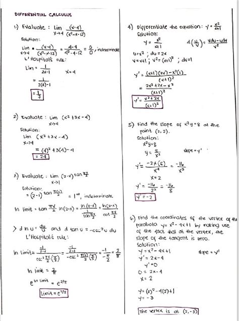 SOLUTION: Math Differential calculus problem solving and solutions ...