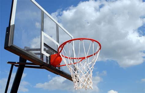Outdoor Basketball Rim Free Stock Photo - Public Domain Pictures