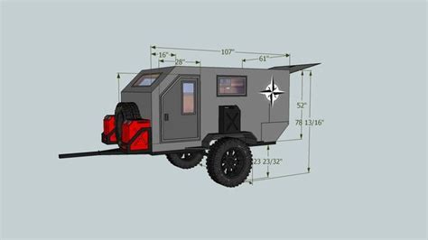 Camping Jeep, Camping Trailer Diy, Off Road Camper Trailer, Camping ...