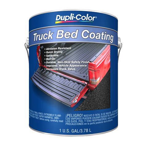 Dupli-Color TRG252 Truck Bed Coating, Black, Spray-On, 1 Gallon, Each ...