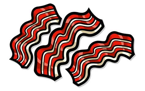 Bacon Strip Vector Art, Icons, and Graphics for Free Download