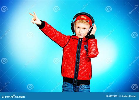 Dj boy stock image. Image of equipment, listen, education - 44570391