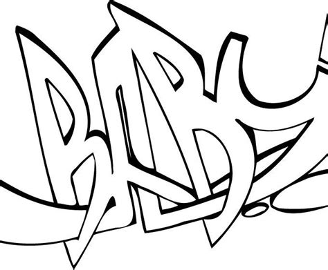 Graffiti Coloring Pages | Free download on ClipArtMag