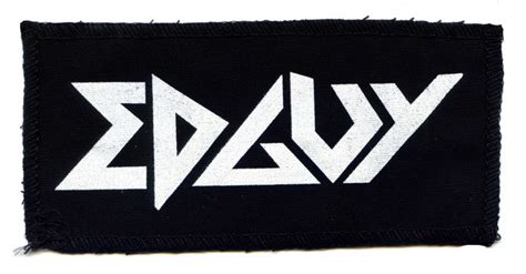 Edguy Logo Printed Patch