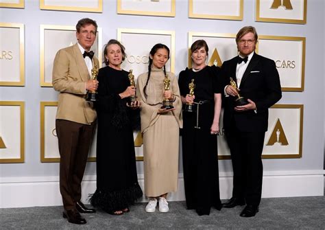 Frances McDormand a double Oscar winner for 'Nomadland'