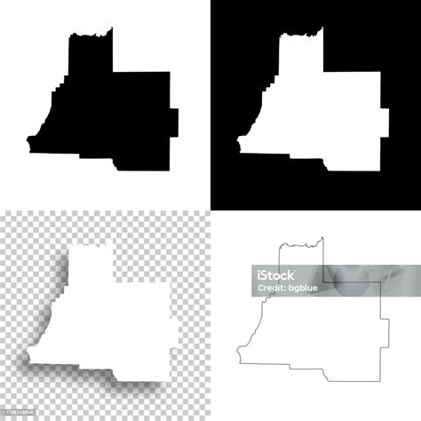 Coffee County Georgia Maps For Design Blank White And Black Backgrounds Stock Illustration ...