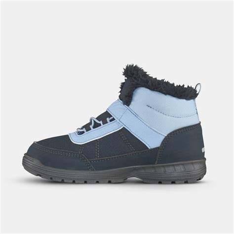 Kids Snow Hiking Winter Boots 100 - Blue