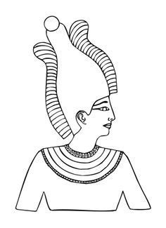 Atef. The atef crown was worn by Osiris. It is made up of the white ...