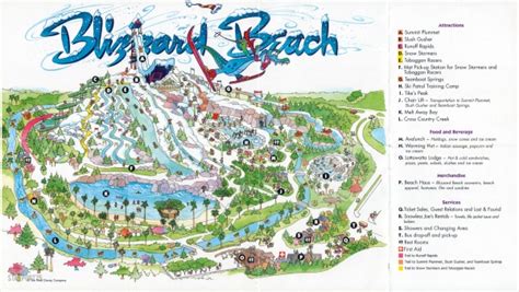 Map Of Blizzard Beach Orlando