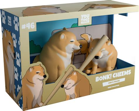 Buy Youtooz Bonk Cheems Vinyl Figure, 3.5" Cheems Vinyl Figure, Cute Shiba Inu Doge Figure ...