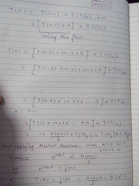 Algorithms: CLRS Book Exercises 4.4-5