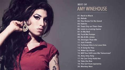 Amy Winehouse greatest hits full album - The Best of Amy Winehouse ...