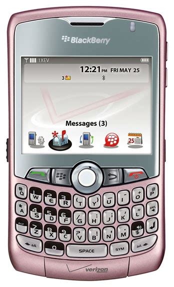 Blackberry Curve White: Pink Blackberry Bold: Perhaps