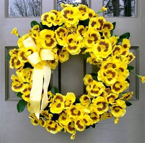 Pansy wreath | Kransen