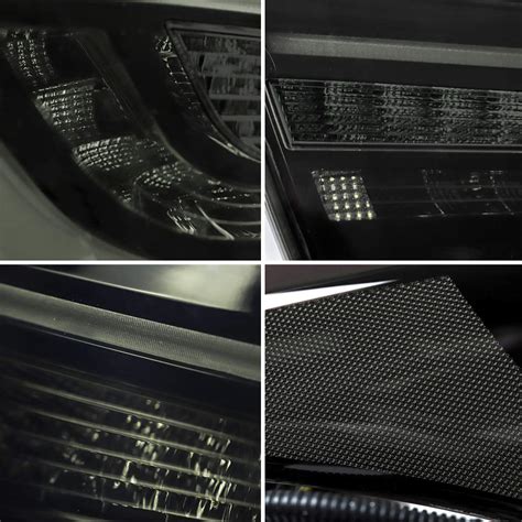 Buy VLAND LED Smoked Tail Lights Compatible for [Hyundai Elantra 2011 ...