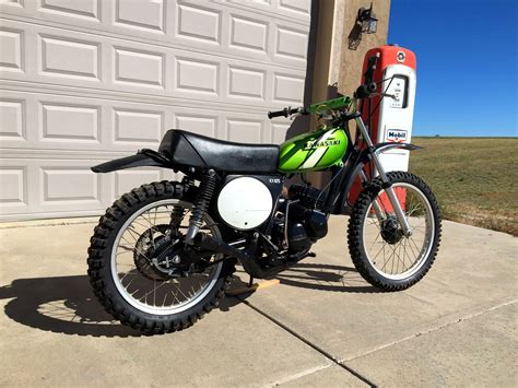 1976 Kawasaki KX125 A3 125cc 2 stroke w/6 speed transmission. | Kawasaki motorcycles, Japanese ...