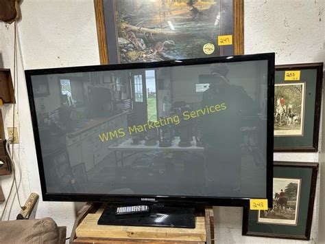 50" Samsung Flat Screen TV | Live and Online Auctions on HiBid.com