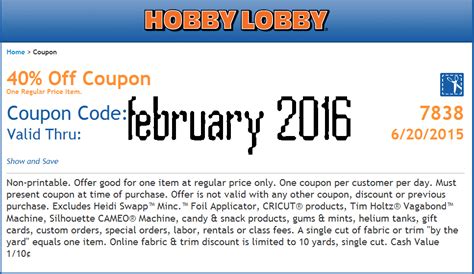 Printable Coupons For Hobby Lobby | 2017 - 2018 Best Cars Reviews