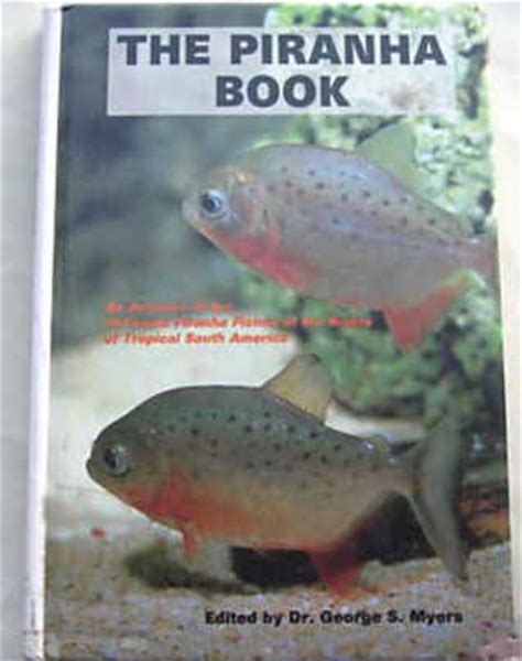 Books on Piranhas,Stingrays and Amazonian fishes