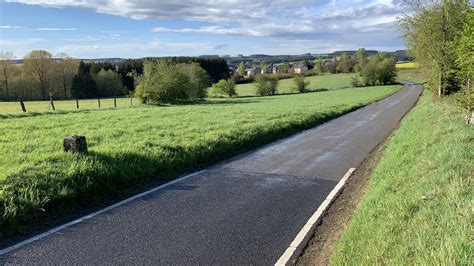 Rural border between Luxembourg (foreground) and Belgium. Taken near Wathermal : r/Borderporn