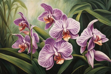 Awe Inspiring Beauty Amazon Rainforest Orchids In Captivating Portrayal Background, Orchids ...