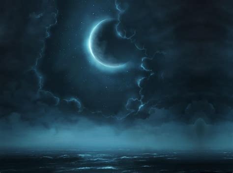 🔥 Download Mystical Night Sky Wallpaper On by @patriciac | Fantasy ...