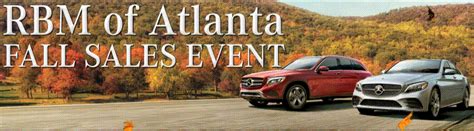 Mercedes-Benz National Special Offers | RBM of Atlanta