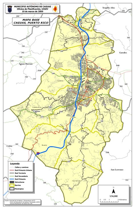 Mapas de la Ciudad - Municipio de Caguas