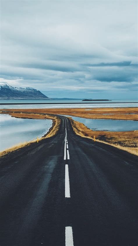 Cloud Horizon Landscape Nature Road A4 Wallpaper - [1080x1920]