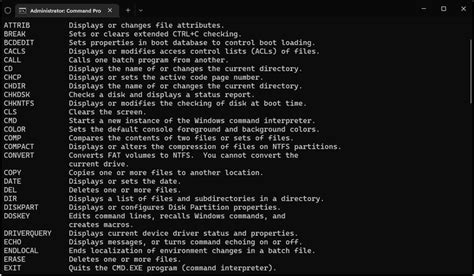 The Complete List of Command Prompt (CMD) Commands