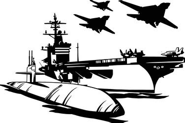 Aircraft Carrier Silhouette Vector Images (over 260)