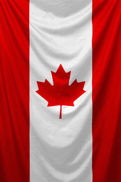 Flag Of Canada iPhone Wallpaper by Robert Padbury on Dribbble