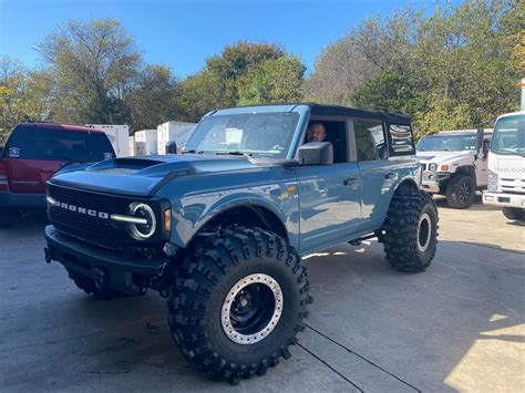 2021 Ford Bronco With 40-Inch Tires Looks Like A Monster Truck