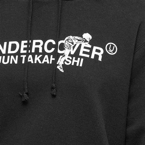 Undercover Skeleton Logo Hoodie Black | END. (IT)