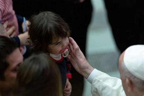 Pope Francis: A baby's smile is a sign of God’s love - Catholic Telegraph