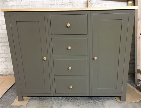 Low, short wardrobe with drawers. Bespoke and made to order so can be ...