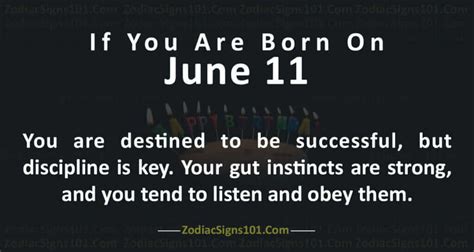 June 11 Zodiac is Gemini, Birthdays and Horoscope - ZodiacSigns101