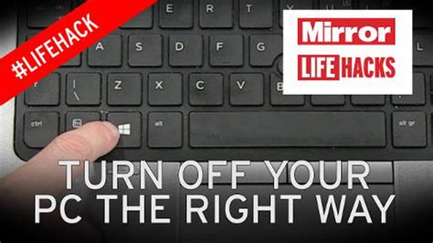 Here's a really quick and easy way to shut down your computer - Irish Mirror Online